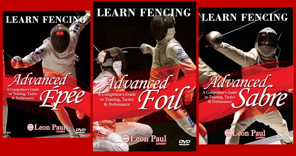 Advanced Fencing DVDs for competitors in foil epee and sabre